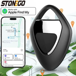 STONEGO-Traceur GPS Bluetooth avec Apple Find My Key, étiquette intelligente de sécurité, lien SmartTrack, écouteur, bagage, MFi Finder, IOS