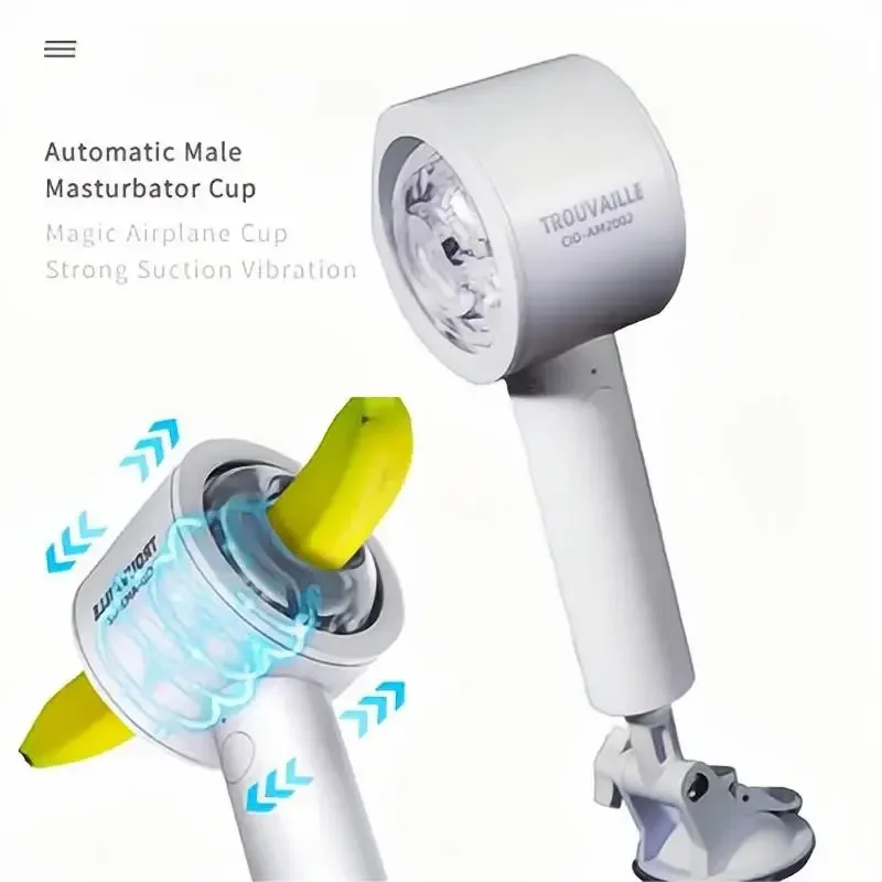 Intelligent fully automatic telescopic exercise cup, men's electric massage fan, airplane cup, sex toy
