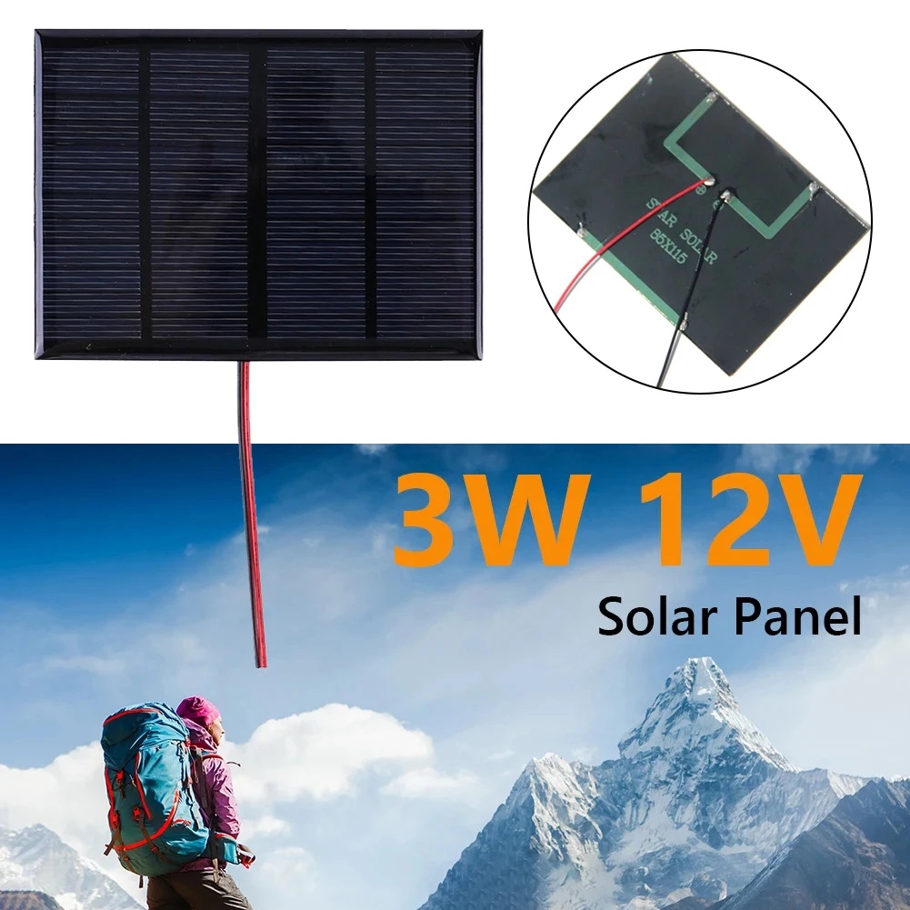 Cutting-edge Technology 12V Solar Panel Mobile Battery Charger Extended Durability High Efficiency High Energy Conversion