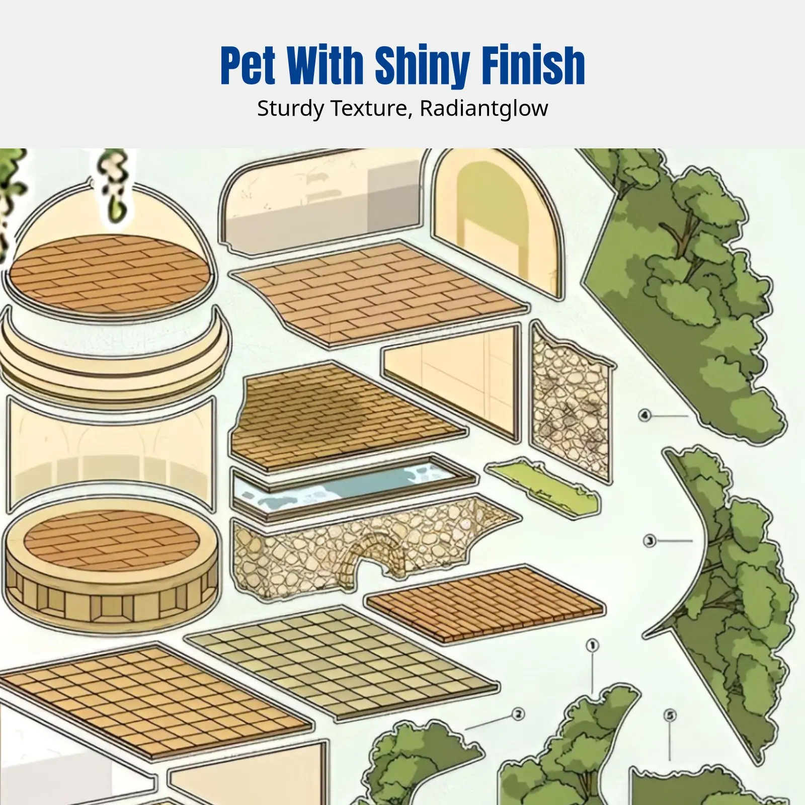 

Наклейка с пейзажем, 3D миниатюрная наклейка-сцена, наклейка для блокнота своими руками, ПЭТ, случайный выбор