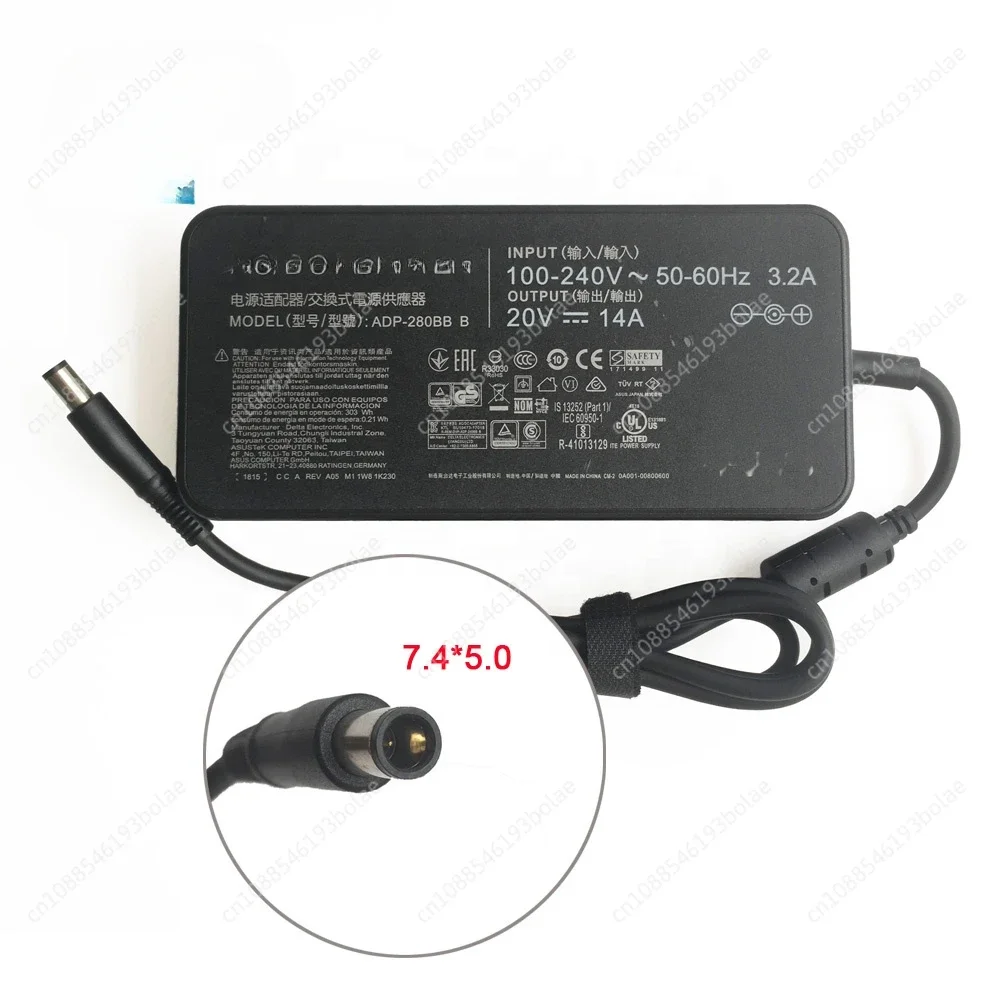 New Original 280W Adapter PG35VQ ADP-280BB B LED monitor ac power adapter supply charger