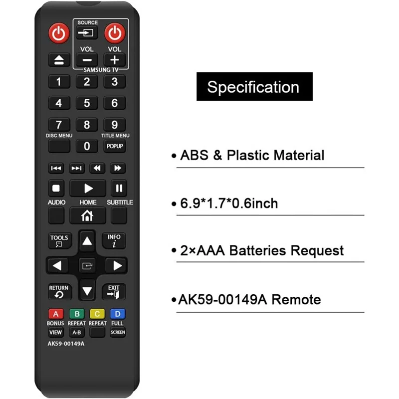 AK59-00149A Remote … - image