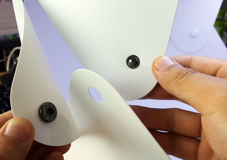 Обновленное крепление 23 см, мини-складная студийная диффузная софтбокс со светодиодной подсветкой, черный, белый, красный, зеленый фон, аксессуары для фотостудии