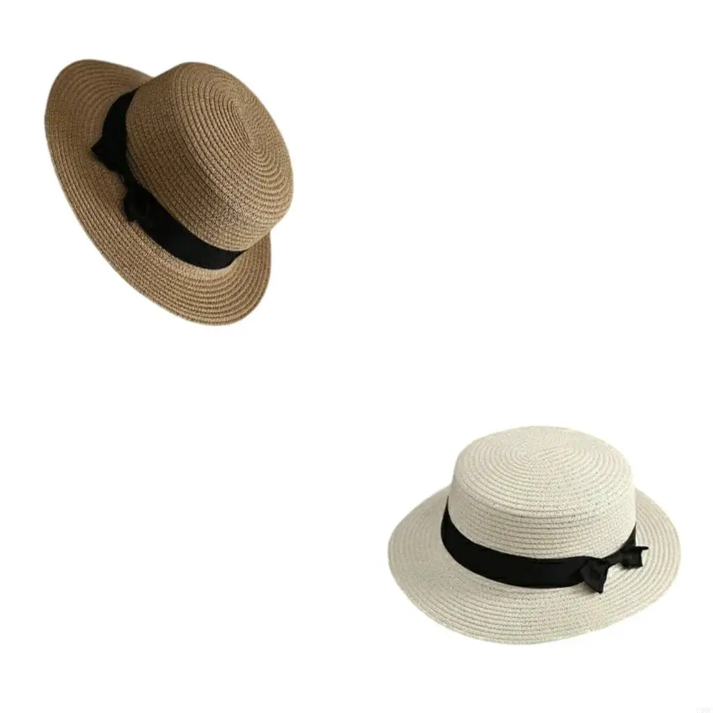 

Creative Straw Bows Hat For Prom Occasion Women's Straw Garden Party Headwear Y166