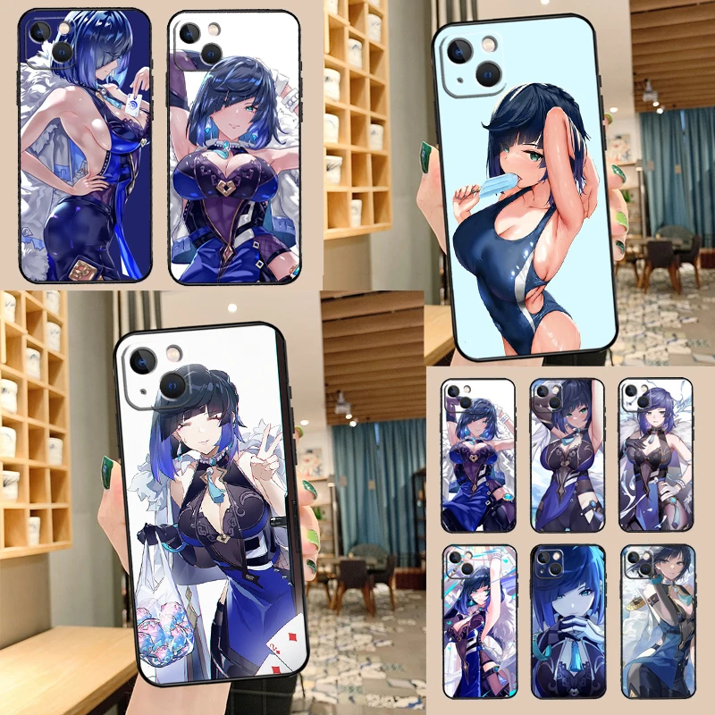 

Genshin Impact Yelan Funda For Xiaomi Redmi Note 14 13 10 11 12 Pro 10S 11S 12S Case For Redmi 15 13C 12C 10C 14C