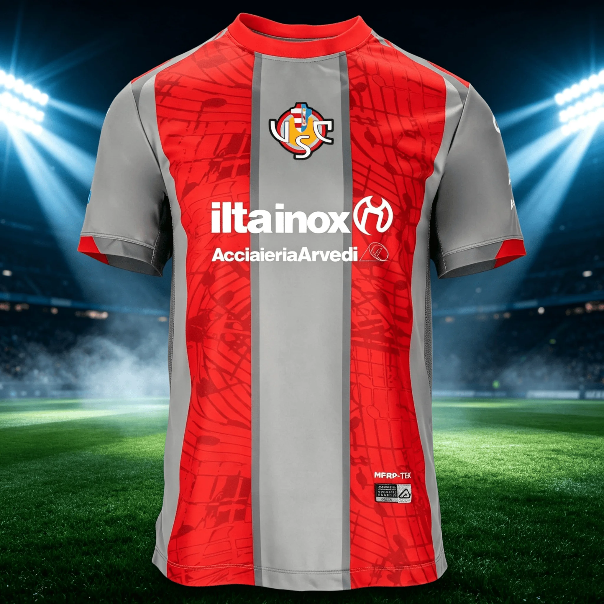 Atmungsaktives Fußballtrikot für Herren, Club of Cremonese 26-27, Heimtrikot, Fußballtrikots 2026, Sommer, schnelltrocknendes T-Shirt für Damen – Detail 6