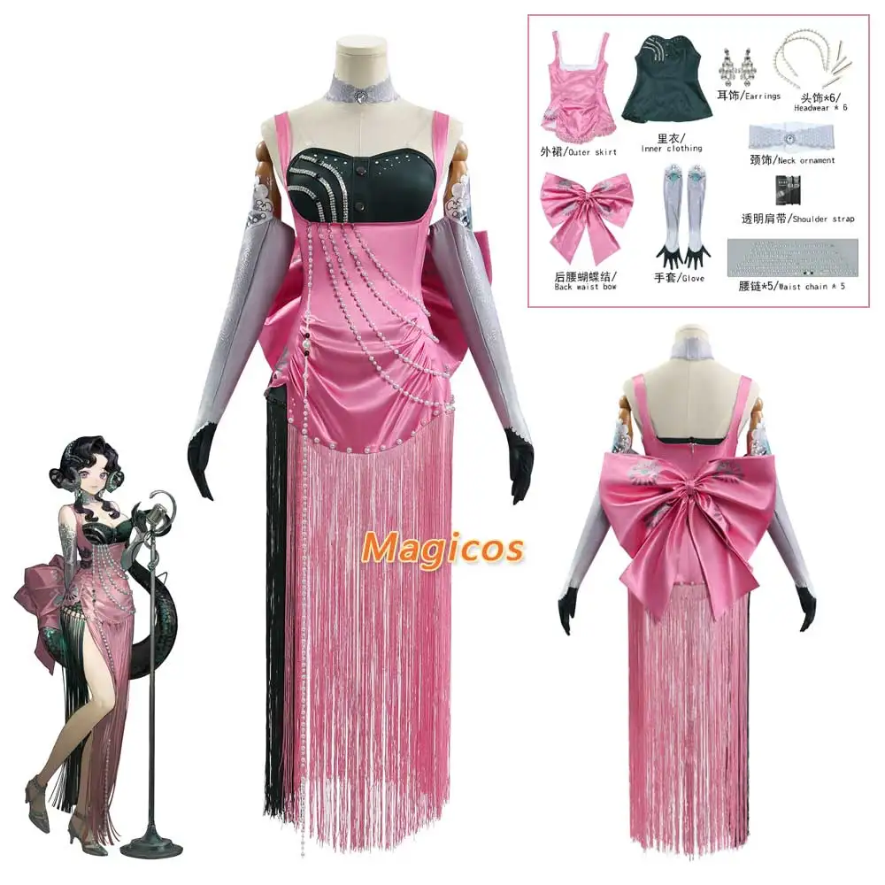 

Game Reverse:1999 Anjo Nala Cosplay Costume Nala Hari Ms. Kimberly St. Pavlov Foundation Evening Dress Woman Sexy Party Suit