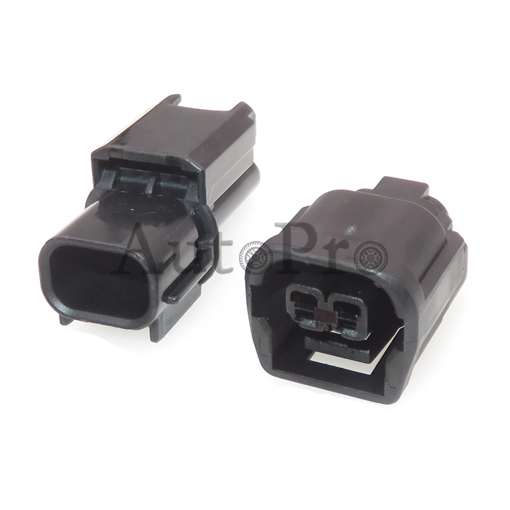 1 Set 2 hole 6181-6851 6189-7408 AC Assembly Automobile Fog Lamp Wire Cable Sockets Car Plastic Housing Connector For Honda