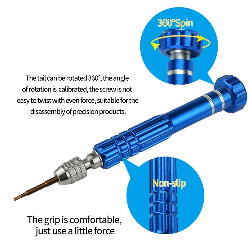 2025 5 في 1 طقم تصليح مفك براغي للهاتف أدوات فتح أدوات إصلاح الهاتف آيفون هواوي Xiaomi/لون عشوائي #4