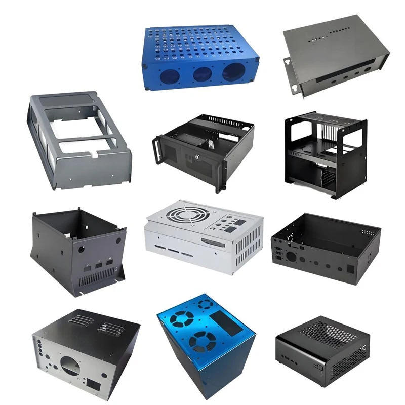 Custom Sheet Metal Enclosure Box Fabrication Stainless Steel Aluminum CNC Cutting Bending Stamping Welding Fabication Solution