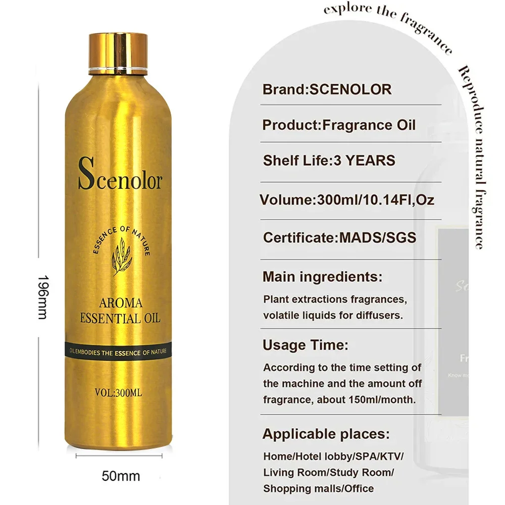 300ML Hxrmes Terrzez Aroma Oil Essential Oils For Aromatic Diffuser Aromatherapy Air Fragrance Perfume Oil For Hotel Home Office