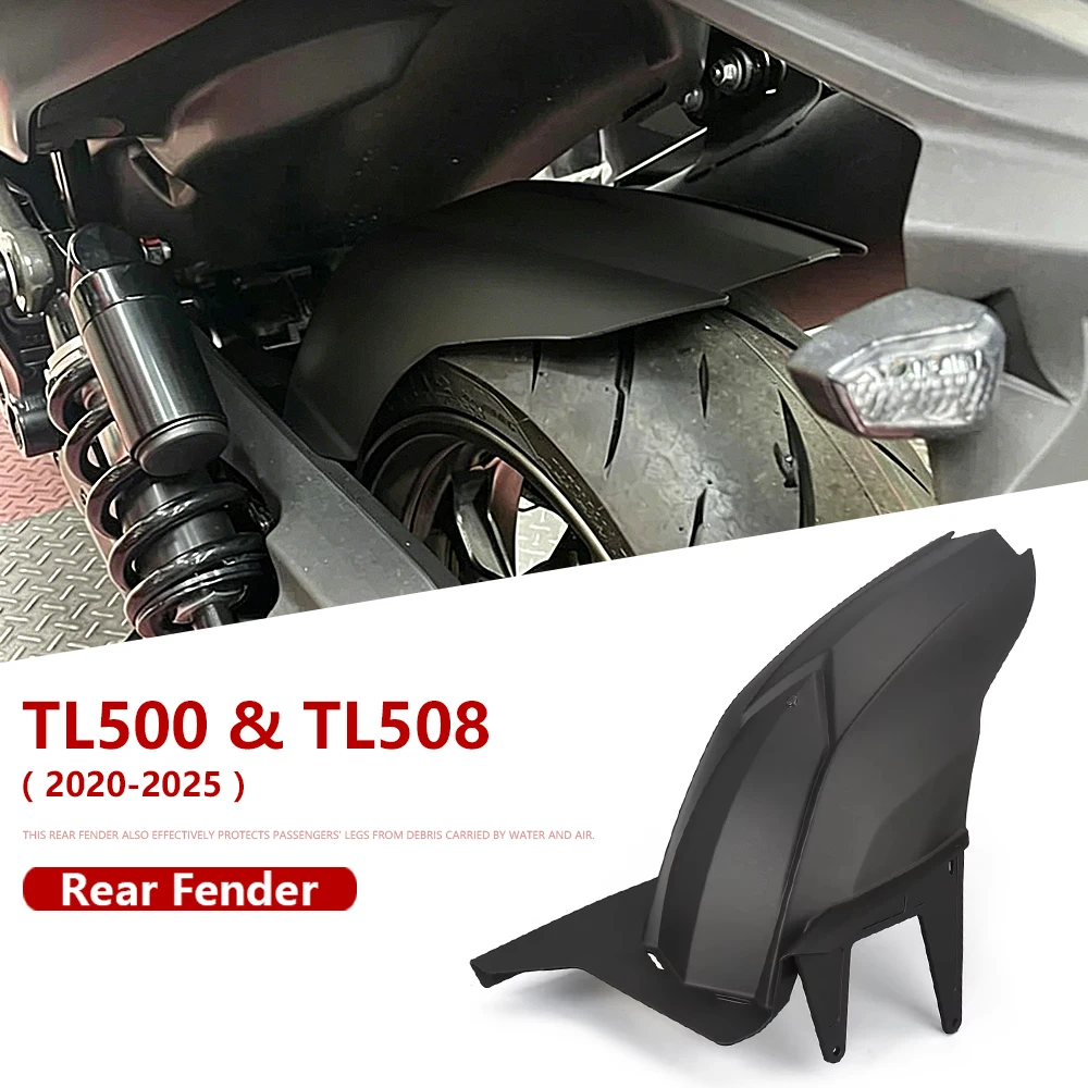 

Rear Fender For SYM TL500 TL 500 TL508 TL 508 2020-2025 Motorcycle Accessories Rear Mudguard Wheel Mudguards Splash Guard Cover
