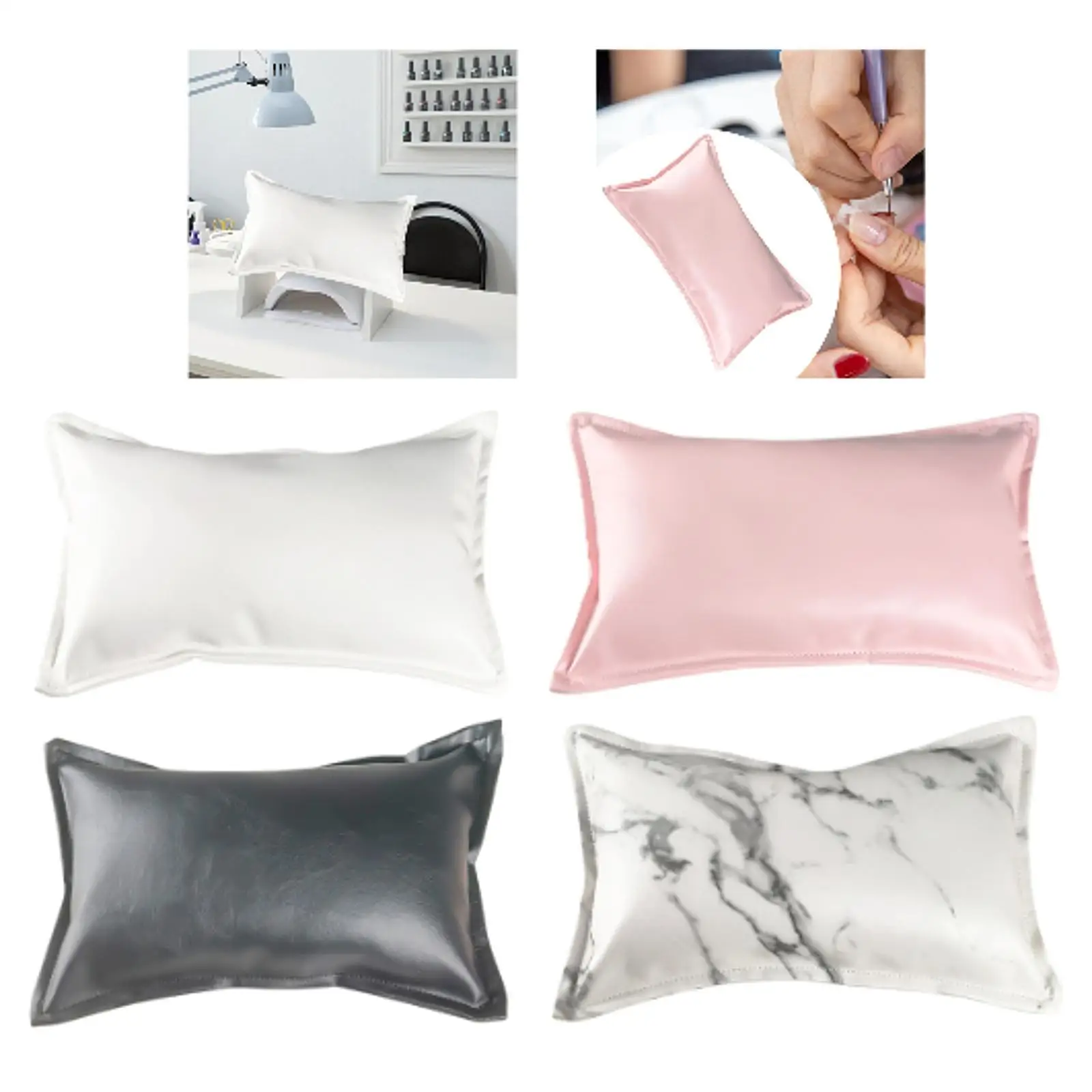 

Manicure Hand Rest Nail Hand Pillow Professional Nail Art PU Leather Arm Rest