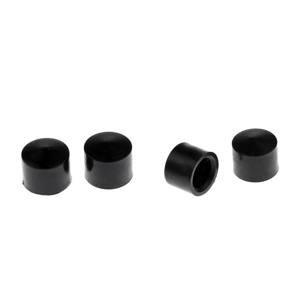 4 Pcs Skateboard / Rubber Longboard Truck Replacement Cups - 3 ×12 mm, 12×10 mm