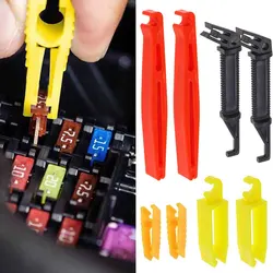 Fuse Puller Car Clips Practical 8 Pieces Durable New For Car Fuse Holder Car Accessories Tool Extractor Removal