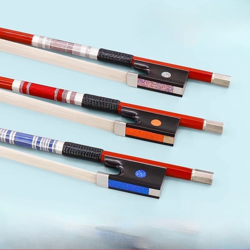 Violin bow, opal fisheye playing viola bow, cello bow