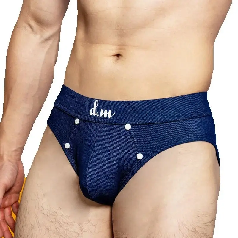 

Men's Panties Boxers Sissy Undrewear Sexy Tоy Mens Denim Modal Jockstraps Underwear Men Bussiness Low-Rise Men's Briefs