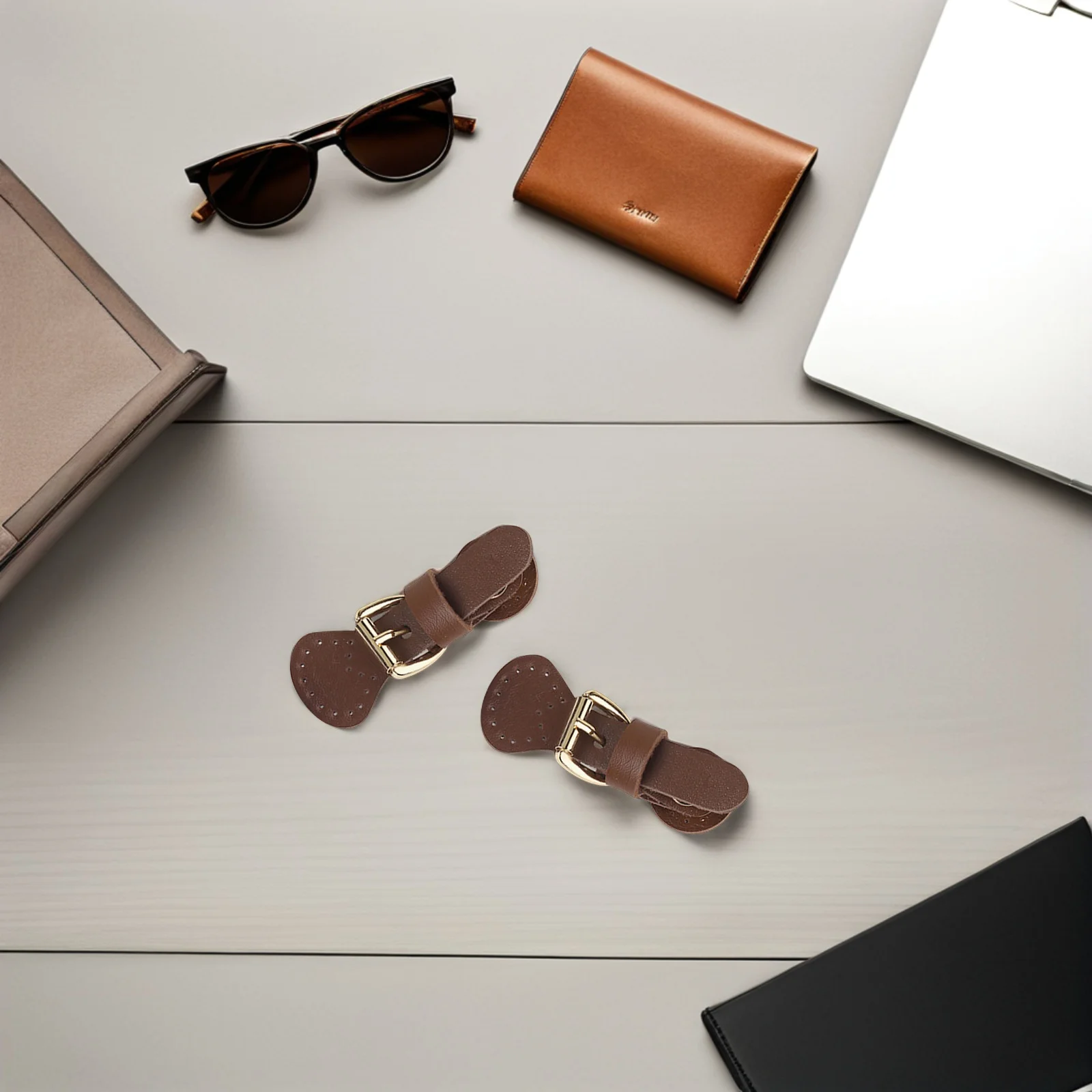 1 مجموعة المغناطيسي أزرار خاطفة عميق البني بولي مشبك معدني مشبك لمحفظة معطف سترة حقيبة يد الأمتعة إغلاق Diy بها بنفسك الحرفية الخياطة #3