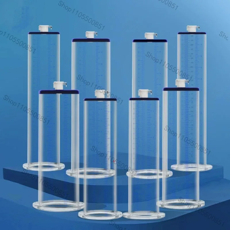 High-quality Wide-mouth Tempered Glass Accessories Kit for Large-capacity Vacuum Pump Booster
