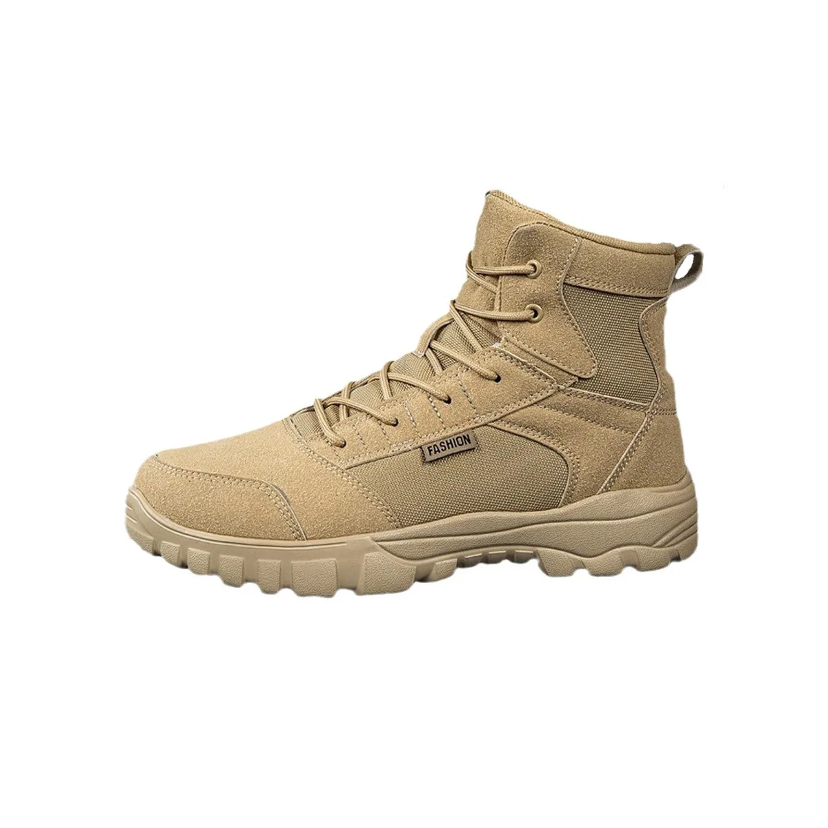 Zapatos de hombre Otoño e Invierno nuevas botas militares altas para deportes al aire libre zapatos casuales de moda zapatos para caminar al aire libre