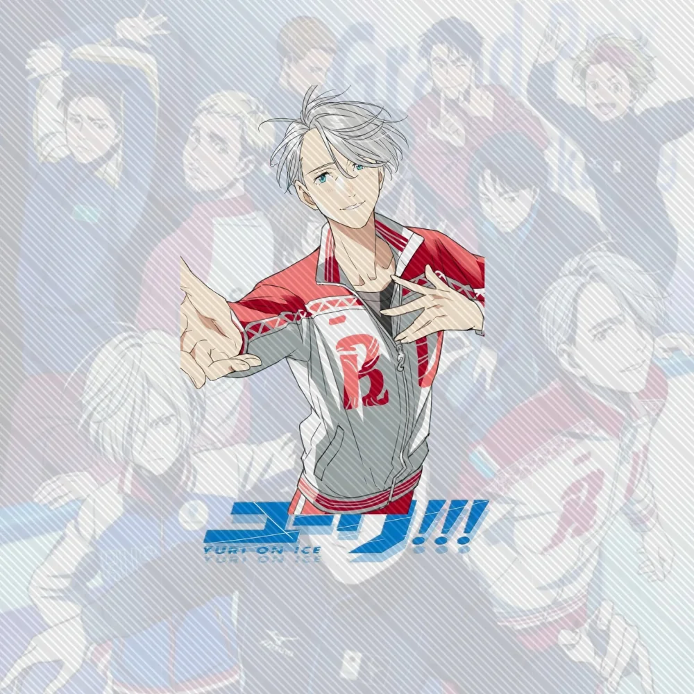 15CM Anime Yuri on Ice Acrylic Stand Model Cosplay Charm Characters Ornament Accessories Goods Collection Christmas Gifts view 3