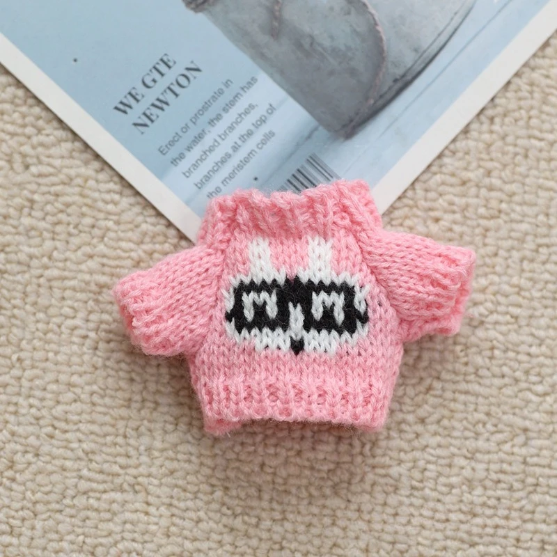 Ubranka dla lalek BJD 1/8, sukienki dla dziewczynek, makijaż, zabawki DIY, akcesoria, uroczy sweter z dzianiny, prezent, zabawka