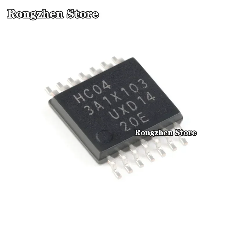 Neuer originaler 74HC04PW Siebdruck: HC04 SMD TSSOP-14 Logik-IC-Chip 74HC04