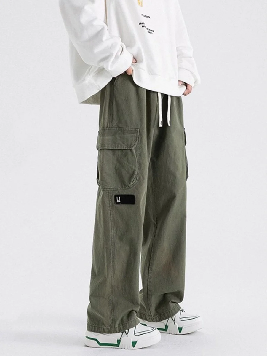 

Men's Camouflage een Workwear Pants Summer Collection American Retro Trendy Casual High Street Sle Versatile Comfortable