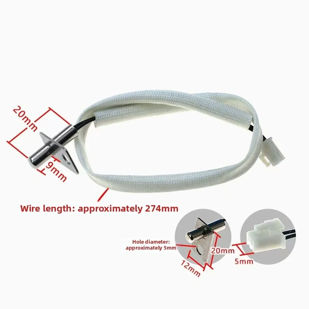 Water Heater Sensor Pressure Cooker Probe Simple Installation Plastic And Metal Build Humid Condition Suitable