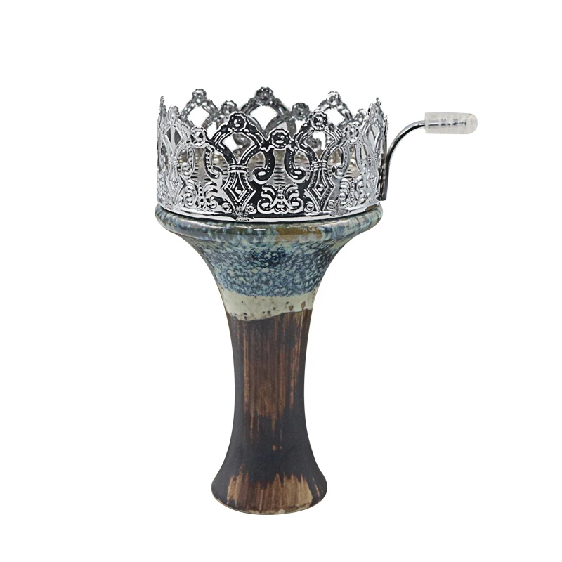 One Hole Ceramic Shisha Bowl Phunnel Hookah Chicha Head Smoking Hookah Narguile Chicha Cachimbas Shisha Bowl Accessories