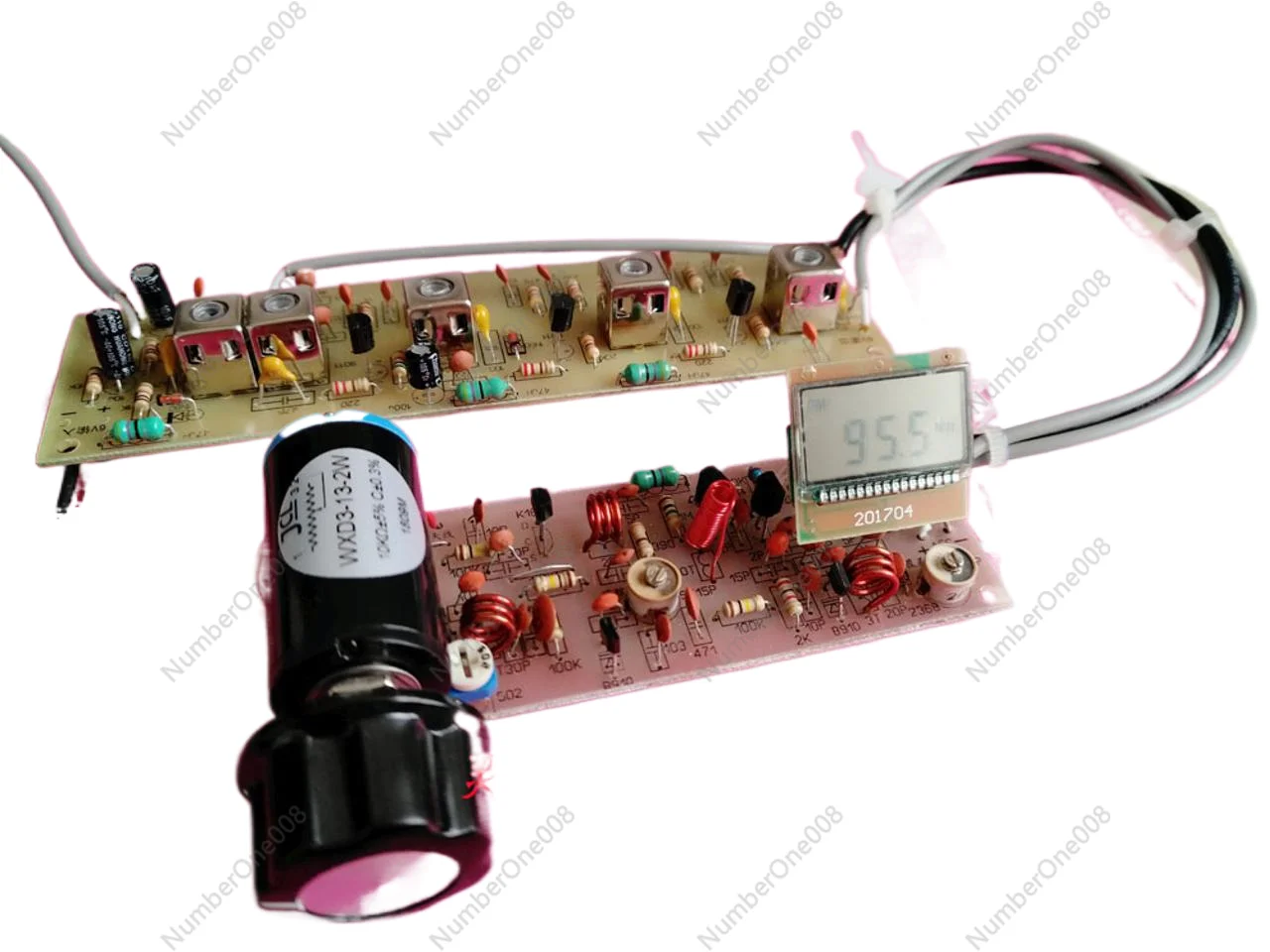 

FET, triple ESC FM stereo, radio head circuit board making DIY kit