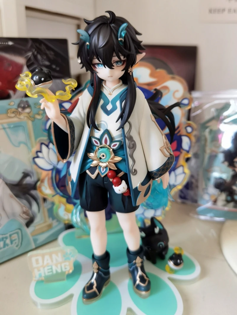 

Dan Heng Imbibitor Lunae Figure Chibi Cat Series mihoyo Honkai: Star Rail Collectible Anime Figurine Home Desktop Model Gift