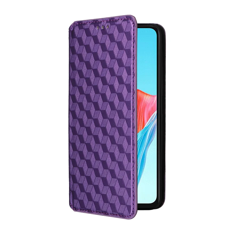 For OPPO A18 4G CPH2591 Wallet Case Self-adhesive Flip PU Leather Phone Case For OPPO A18 A38 4G CPH2579 Magnetic Business Case