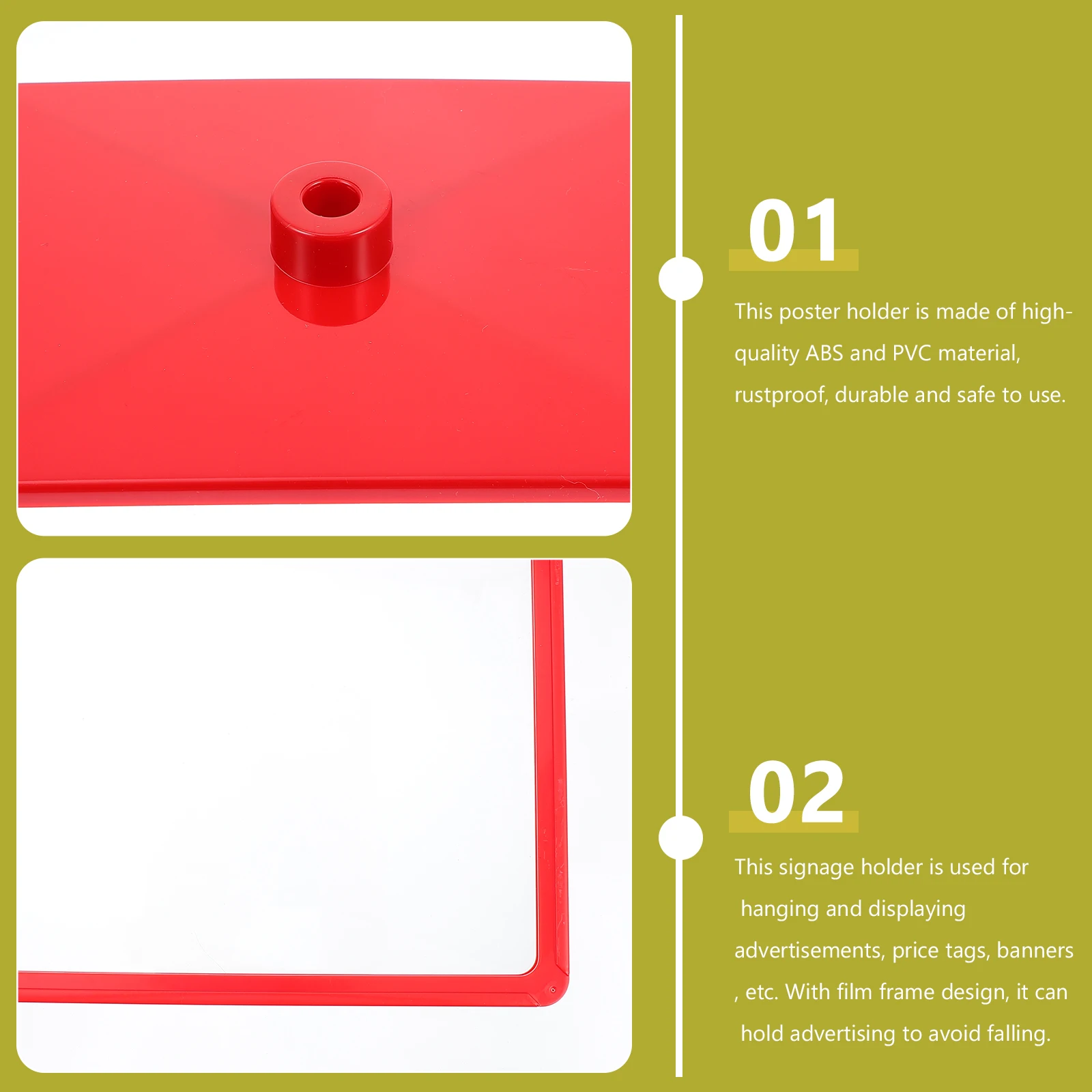 

1pc A4 Poster Frame Easel Stand Sign Holder Display Stands Height Adjustable 82 5 Transparent Advertising Bracket Retail Store