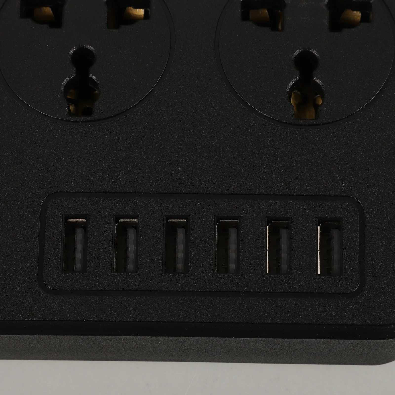 

Usb Plug Power Strip Compact Multiple Outlets Home Office Use Black Extension Cord With Charging Ports Electrical Outlet