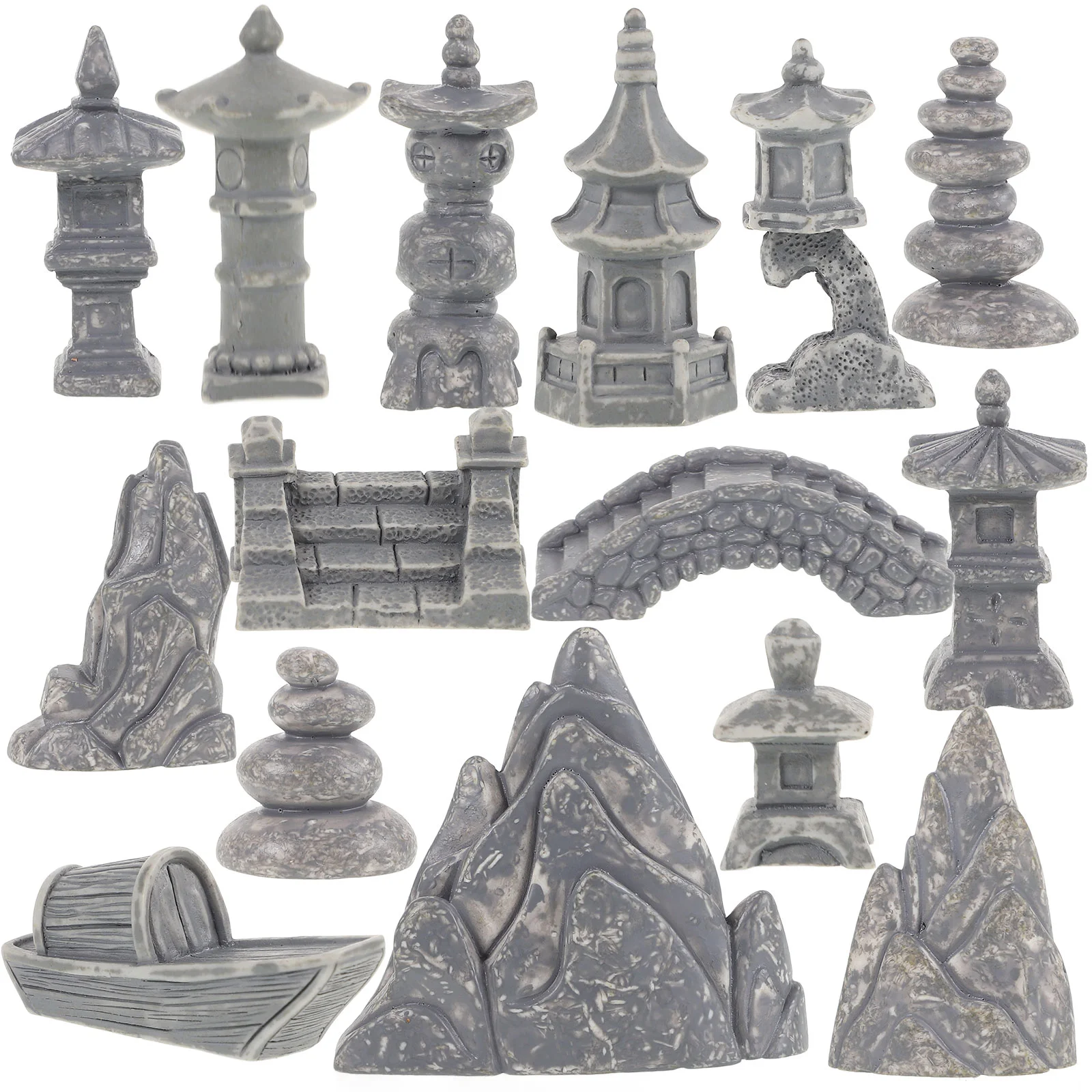 

Pagoda Garden Ornament Rockery Ornaments Plant Decorations Fairy Micro Landscape Figurines