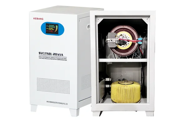 Svc/tnd 10kva 15kva 20kva 30kva 40kva Single Phase Ac Automatic Voltage Regulator Stabilizers Avr 140-260v