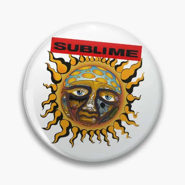 Sdfr3Y5H Sublime Band Sublime Sublime  Soft Button Pin Metal Badge Cute Hat Cartoon Funny Gift Lapel Pin Clothes Brooch Collar