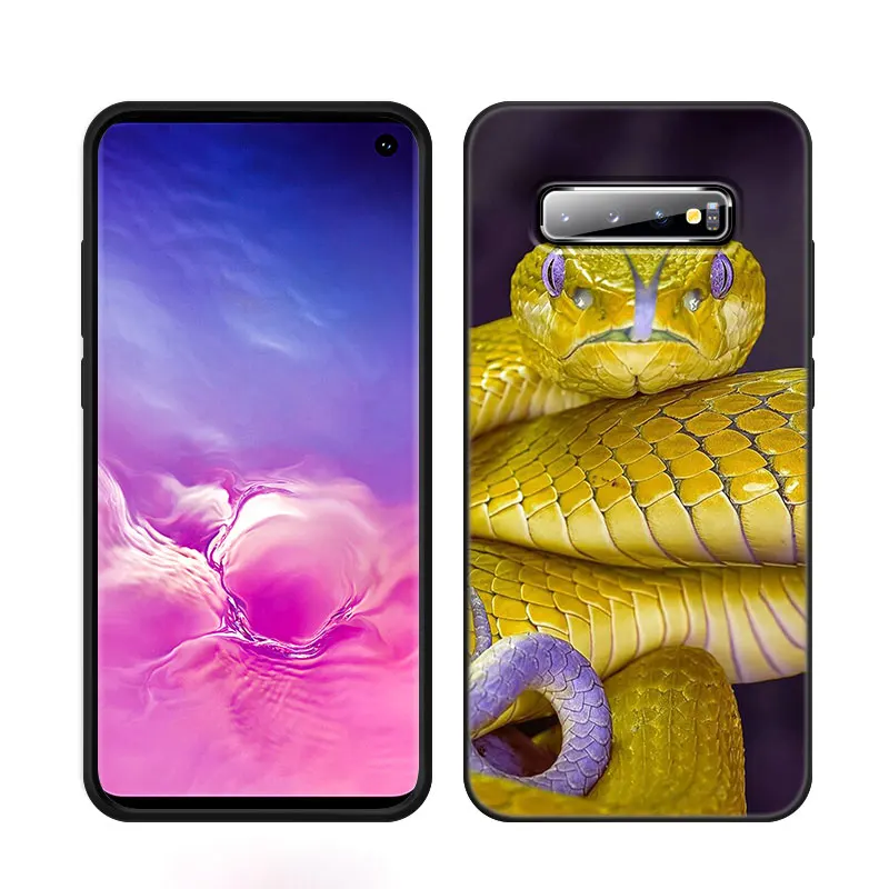 Animal Snake Phone Case For Samsung M30 M31 S Note 10 Lite 20 Ultra M11 M12 M21 M22 M23 M32 M33 M52 M53 J2 Pro J4 J6 + J8 2018