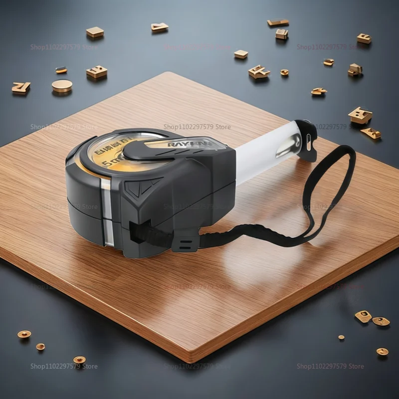 Self-locking Thickened Steel Tape Measure Heavy Duty Wear-resistant Portable Ruler for Home Construction Carpentry