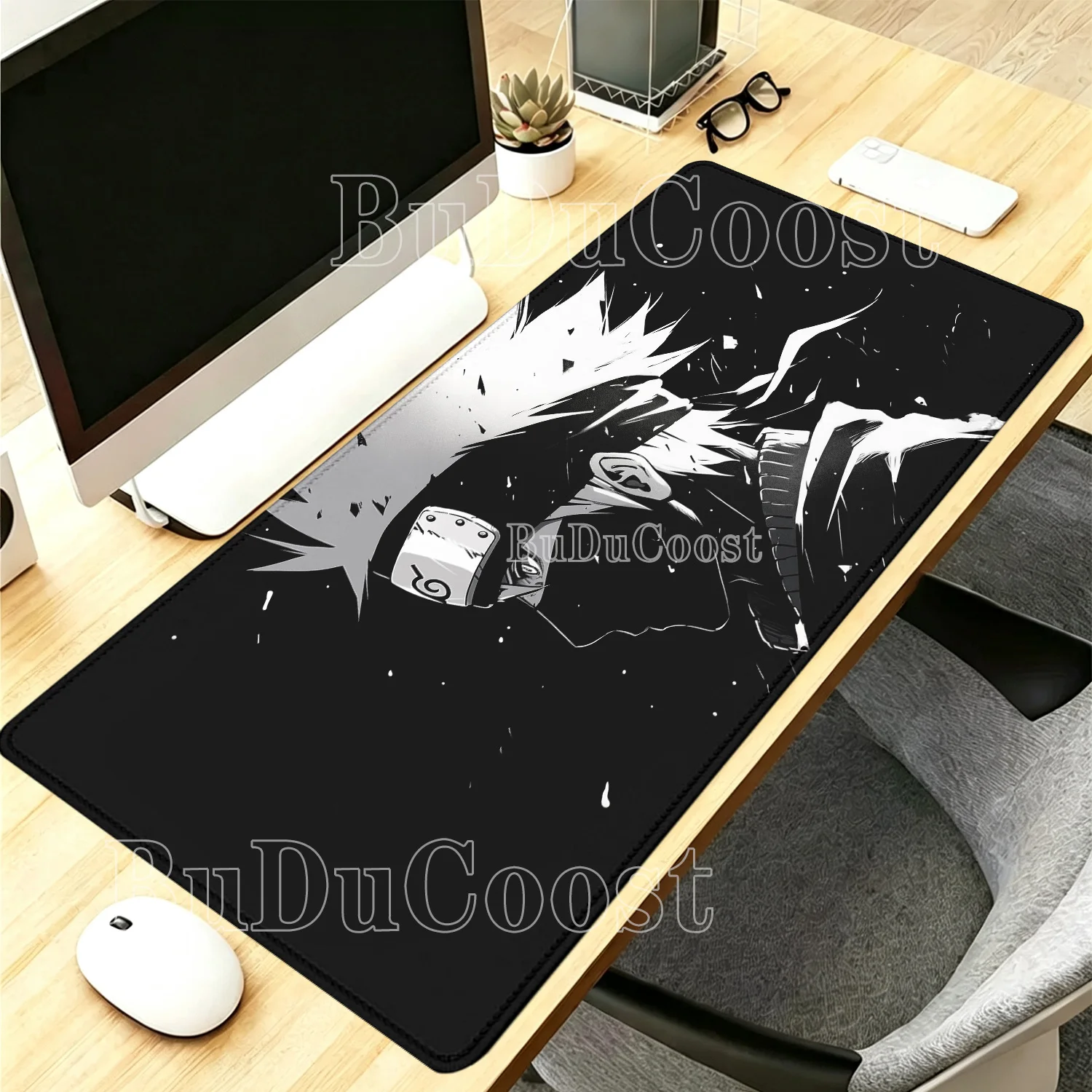 Hatake Kakashi‌ Naruto Itachi Uchiha Mouse Pad Gamer Large Office Desk Mat Keyboard Anime HD printing Gaming overlock Mousepad