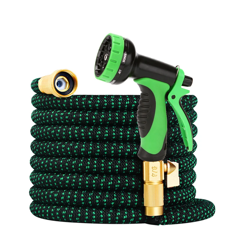 Horticultural Flexible Extension Hose, 10 Functions, High-Pressure Water Gun, Light Weight, No Twisting, Leak Proof Water Pipe