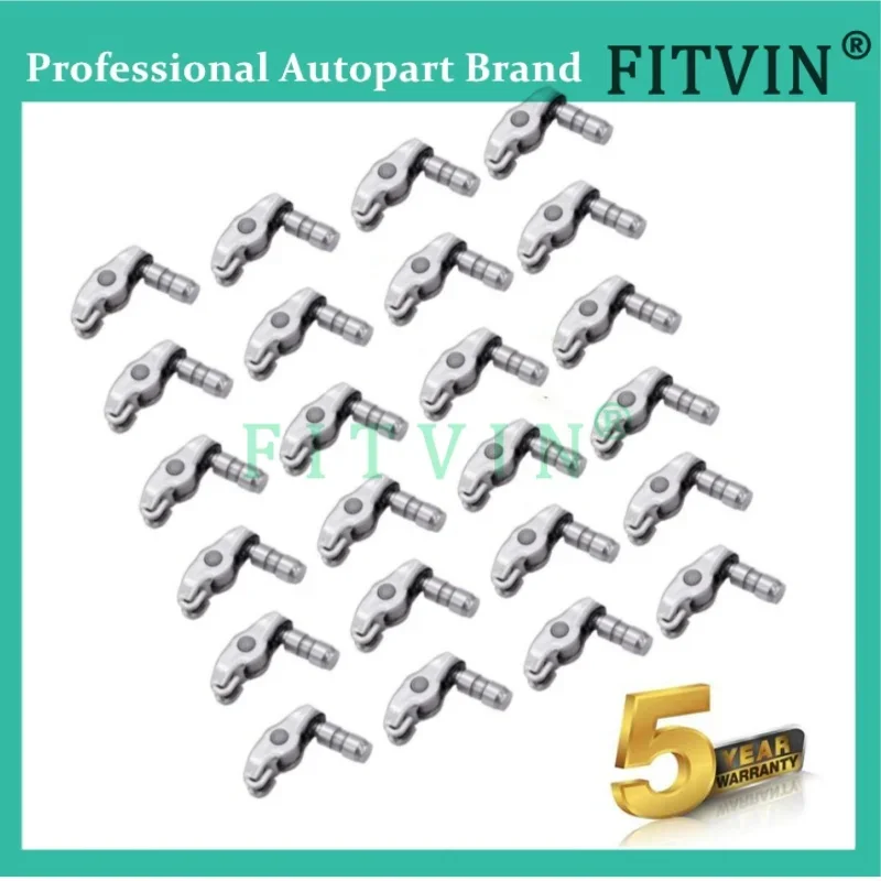 24pcs Tappets Hydraulic Lifters Rocker Arms Set 1336545 Fit 2.7 3.0 276DT 306DT Diesel For Land Rover Range Jaguar XF 2.7L 3.0L