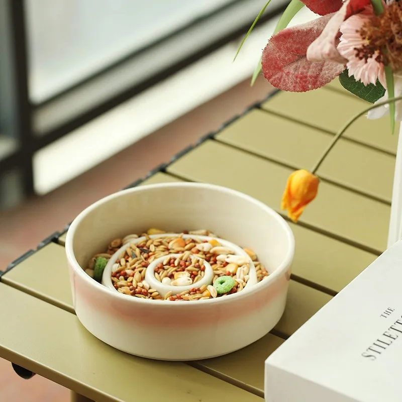 Pudding Joghurt Salat Geschirr Hochwertige Futternapf Dessert Keramik Katzennapf