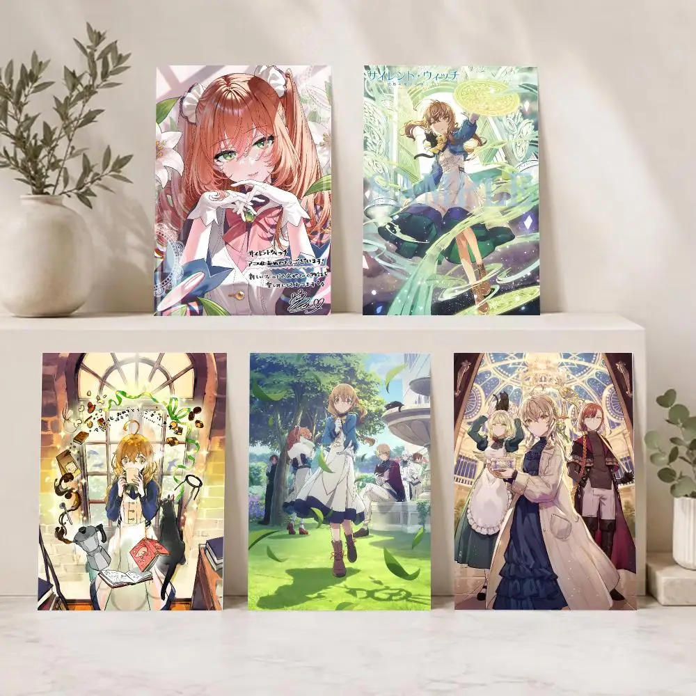 Subtle Spellbinding Anime S-Secrets Of The Silent Witch Poster Series HD Wall Living Room Home Decor Gift