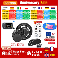 UART BAFANG BBS01 BBS01B 36v 250w motor battery ebikes conversion kit Electric Bicycle Mid Drive Motor Kit 36V13 15.6 19.2 24Ah