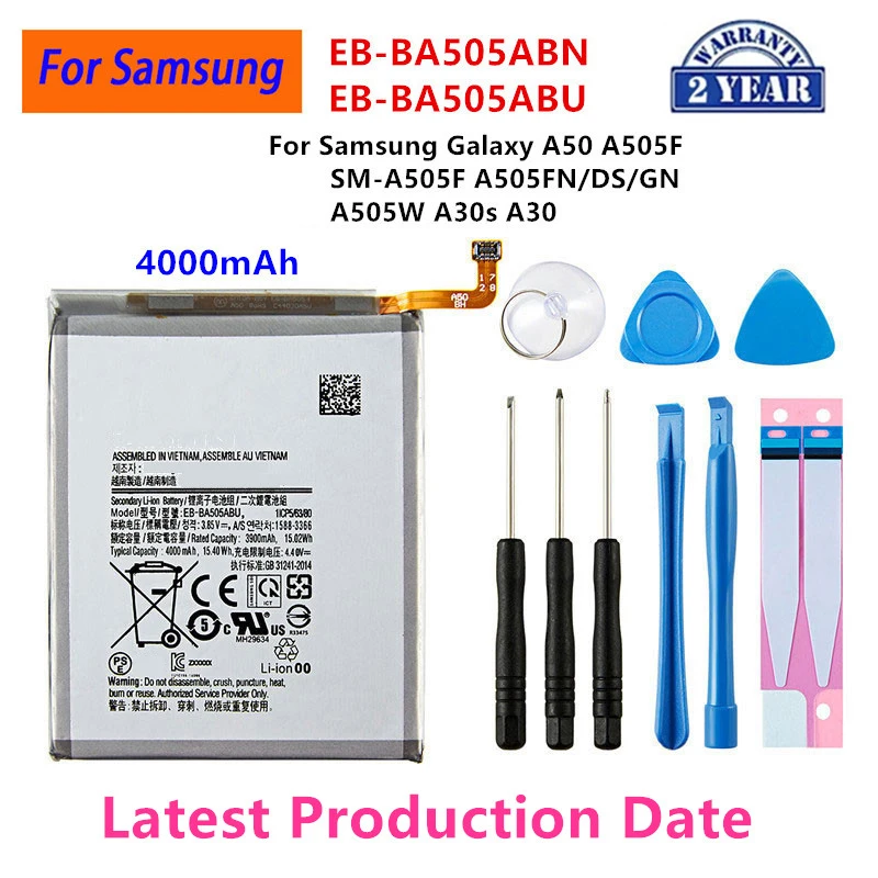 EB-BA515ABY EB-BA166ABY Bateria do Samsung Galaxy A51 A15 A24 A54 A34 A13 A50 A30S Galaxy A71 A7 A9 2018 A16 S10 Lite A60 A21S — zdjęcie produktu 4