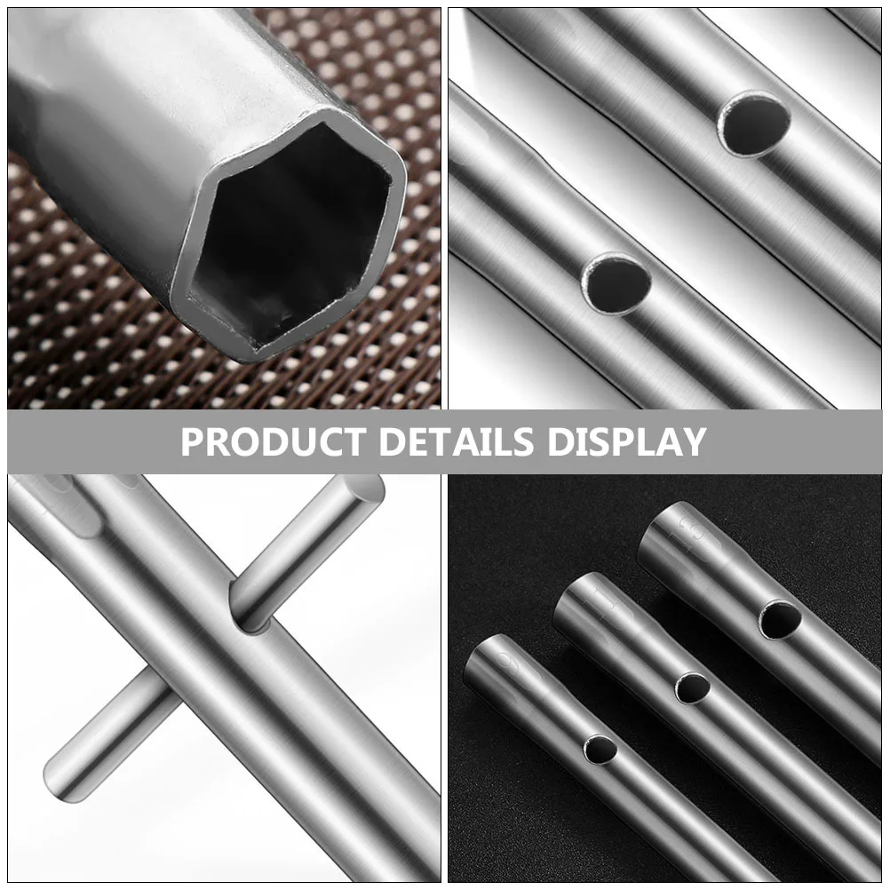 

2Pcs Faucet Sleeve Wrench Installer Professional Plumbing Tool Set for Basin Ball Valve Maintenance Sleeve Spanner Strong