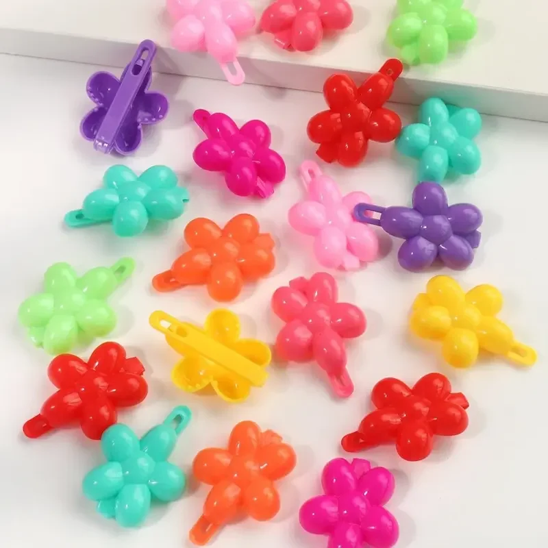 

2Pcs Random Color Floral Accessories, Vibrant Summer Decor for Toddler Girls & Women