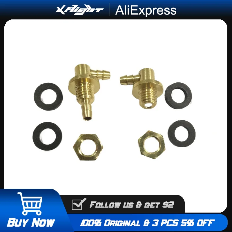 

Brass Fuel Nozzle for RC Airplane/Drone Tank with Quick-Connect Adapter